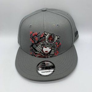 TKDK Tokidoki Samurai Girl Cool Grey 9Fifty New Era Hat Snapback Cap Men